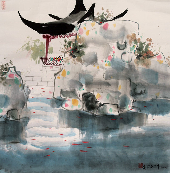 水墨国韵-花瓣网|陪你做生活的设计师 | ,当代著