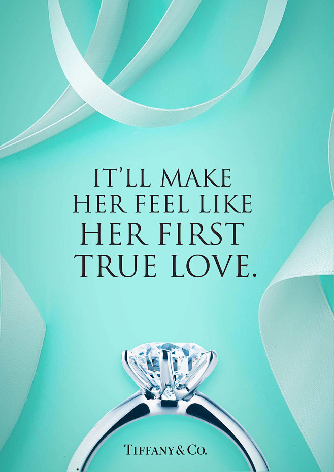 Tiffany & Co. : These Tiffany and Co. print ads is to urge men to win ...