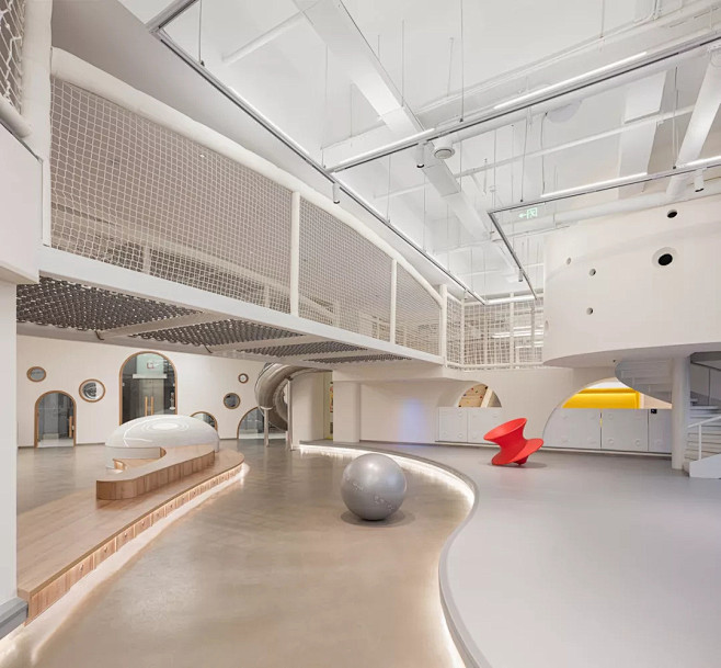 游乐小镇般的儿童空间,孩子来了就不想回家 : 孩