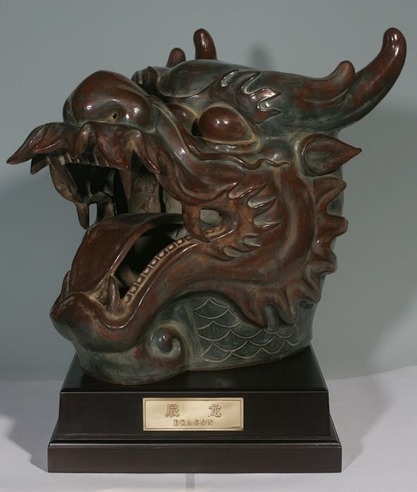 清圆明园十二生肖铜兽首12p