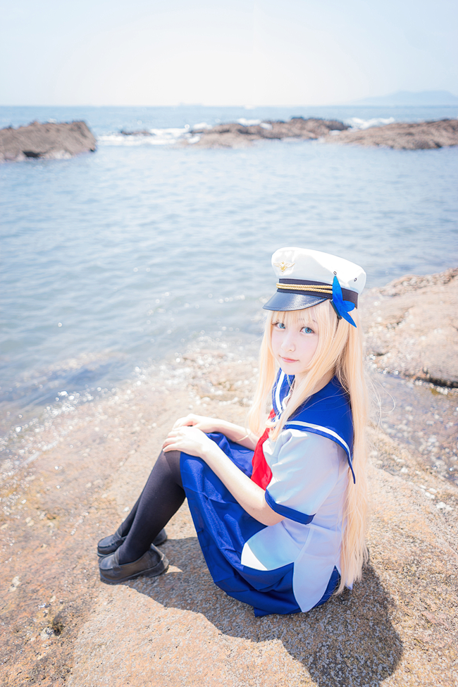 墨漣yumi的cosplay正片戰艦少女usssaratogacv321p半次元acg同好社群