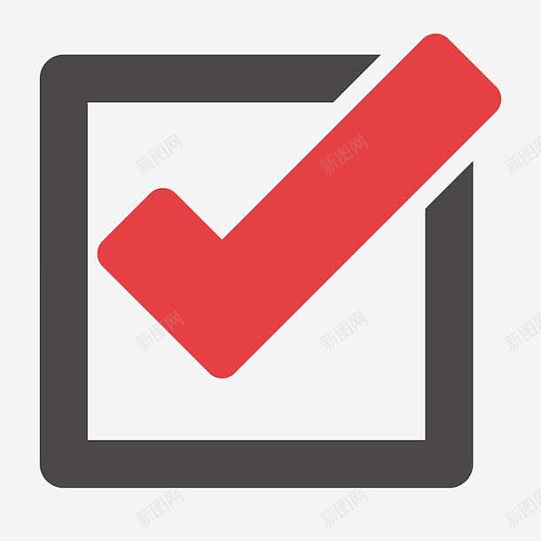 29:22对钩边框对号矢量图图标 创意素材对符号图标锐凉同采自ixintu