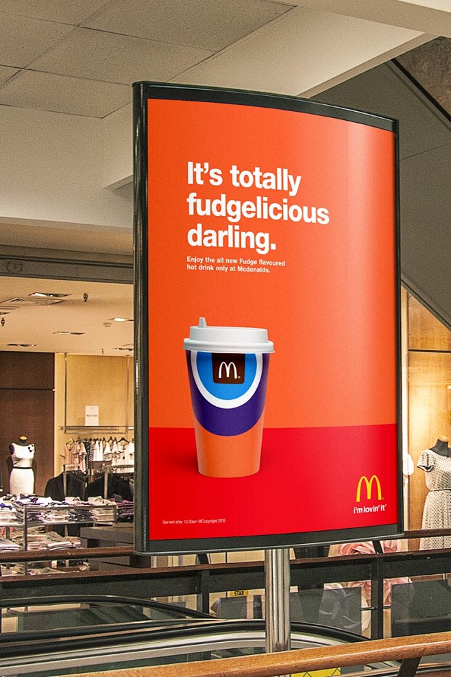 09:55:56mcdonald's麦当劳新系列饮品平面广告设计欣赏咖啡tayten同采