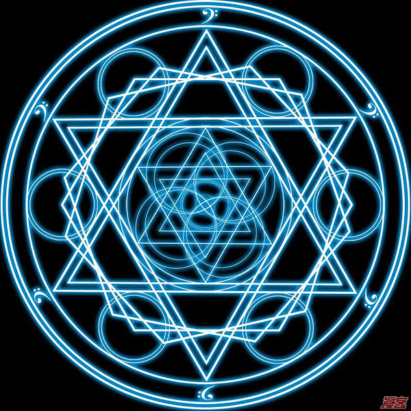 魔法阵素材卡通动漫阵法设计黑白高光线稿游戏设定参考淘宝网