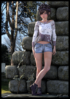 CHECK·K采集到CG woman