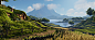 The Shire [UE4], Liam Tart : I've always been fascinated by The Shire in The Lord of the Rings. Tolkien based The Shire on a place fairly close to where I was born, so I've always felt an affinity for the place both in the books and in the film. In a way 
