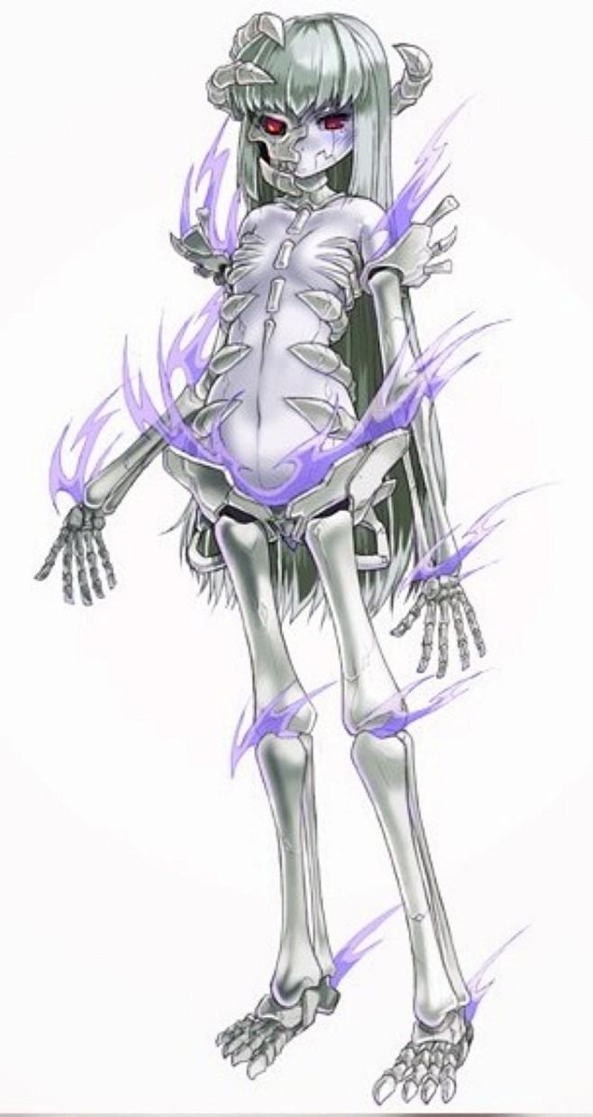 骷髅 魔物娘
