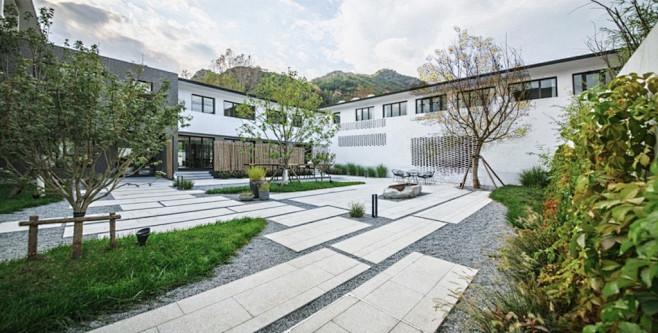 阿那亚雾灵山停云隐庐与北京阳光上东总部zscape致舍景观–mooool木藕