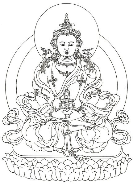◣阿弥陀佛◥一些白描佛像图想画的同修看过来看图地藏王吧百度贴吧