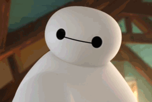 小黄人vs大白一组表情包来袭奖颗棒棒糖呗