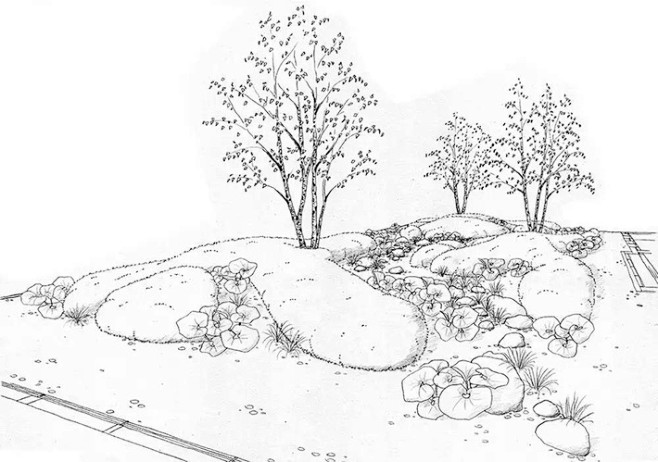 西班牙马德里办公楼内庭庭院景观设计简介别墅庭院最景观让设计更简单