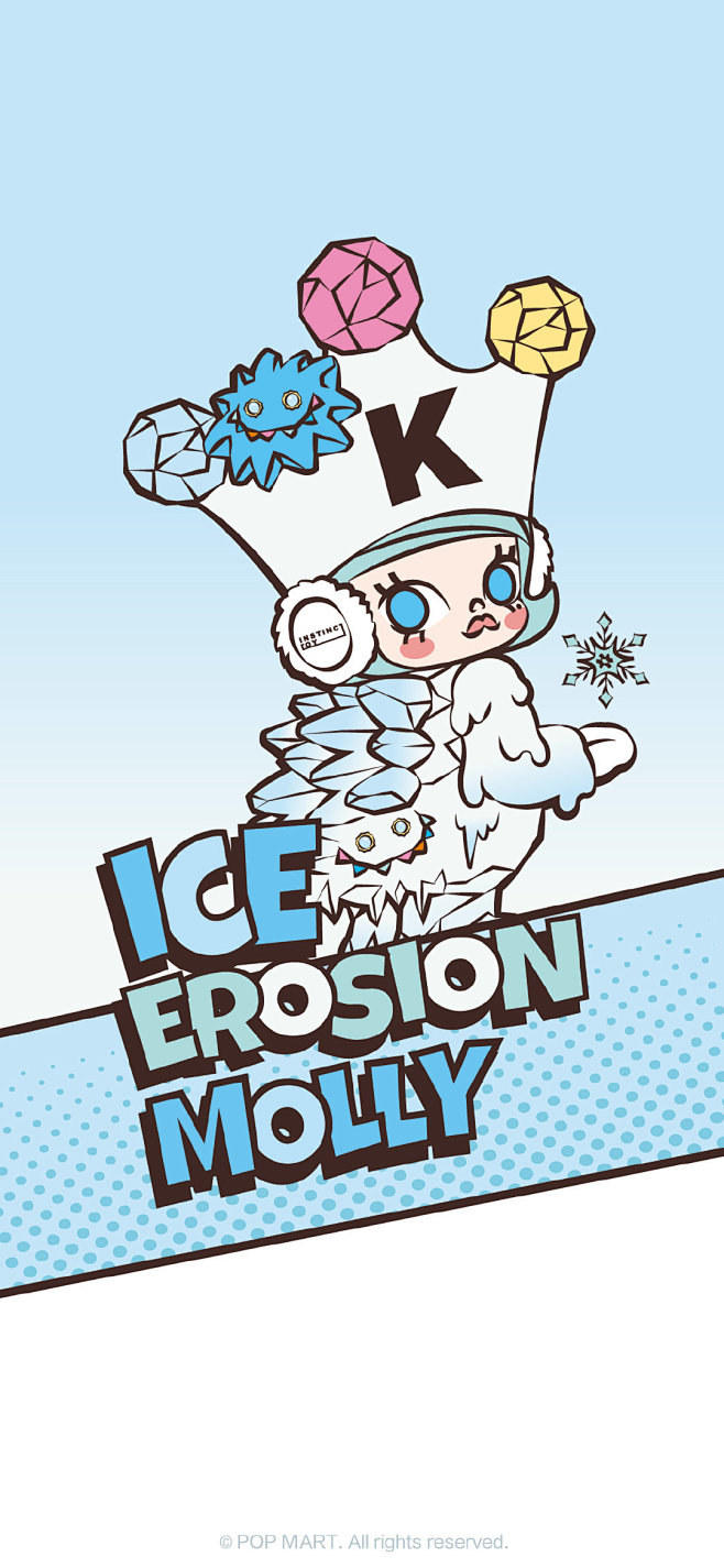 泡泡玛特侵蚀系列壁纸