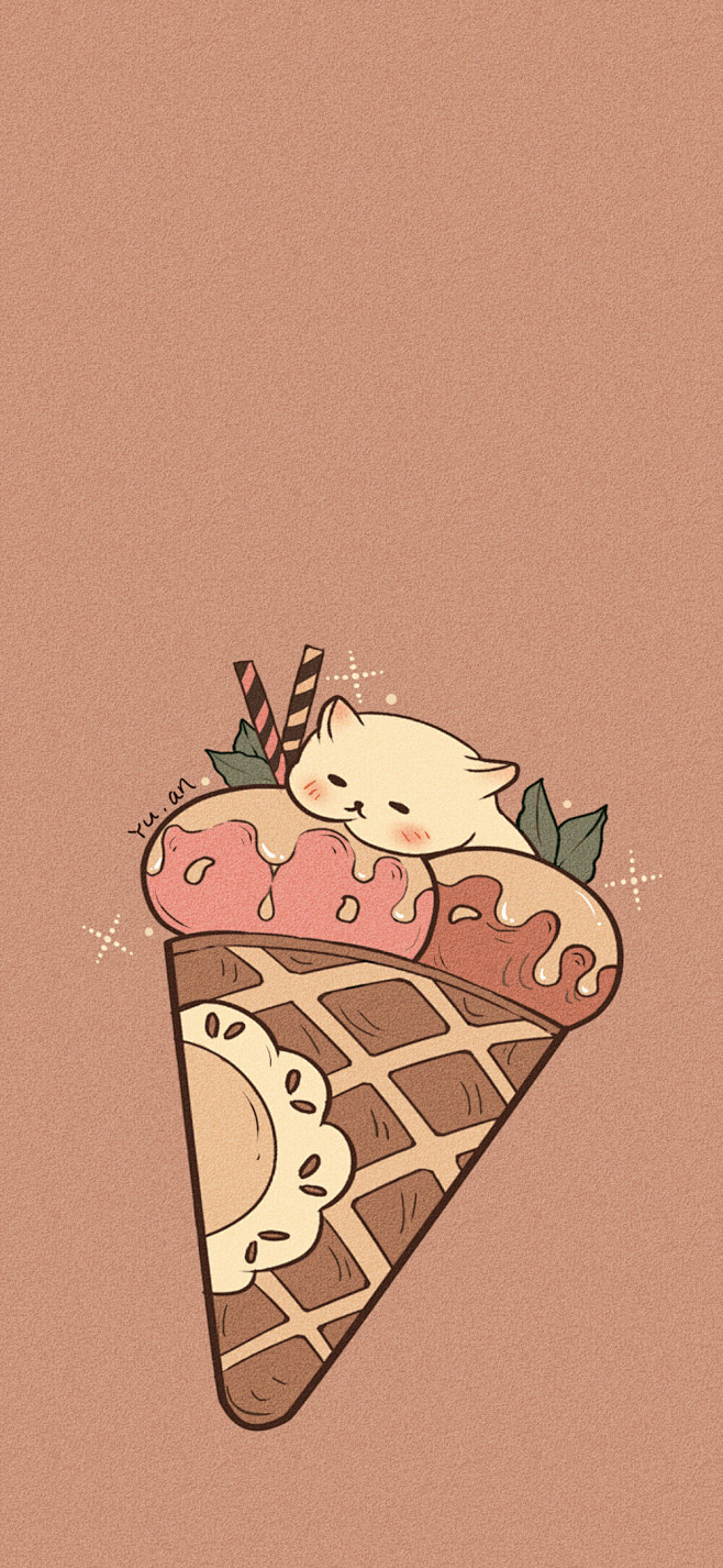 可爱的美食壁纸