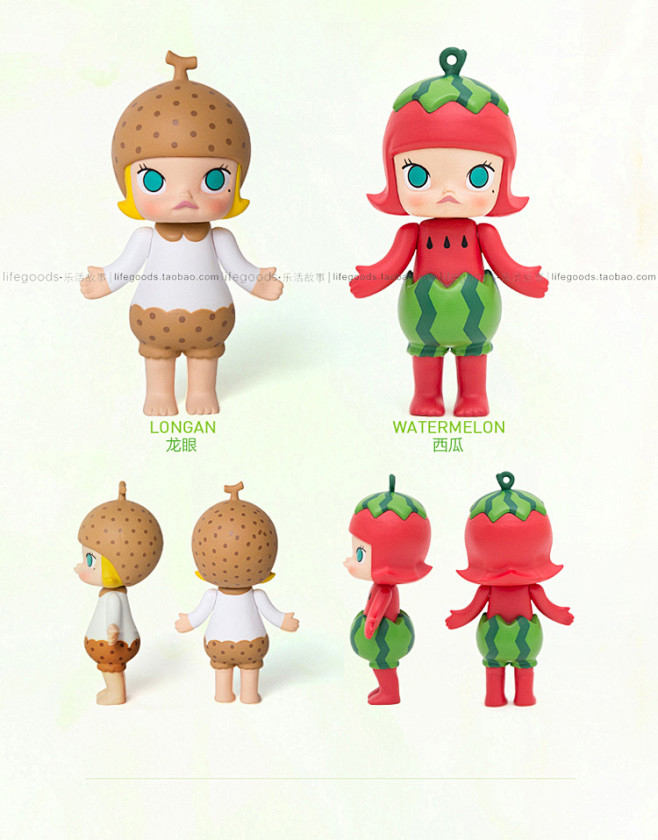 最新正品kennysworkmollyfruit茉莉水果盲盒抽潮玩手办车摆件淘宝网