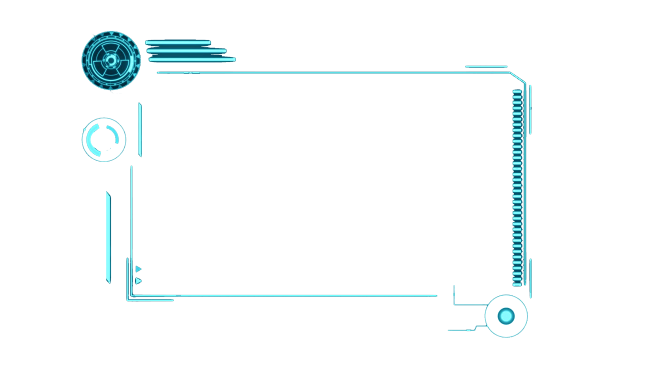 人工智能科技框png素材