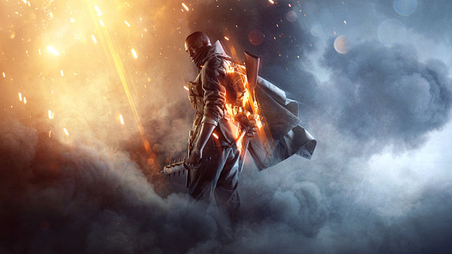 Battlefield 1 Key Art u0026 Logo Design : Key Art for branding and 