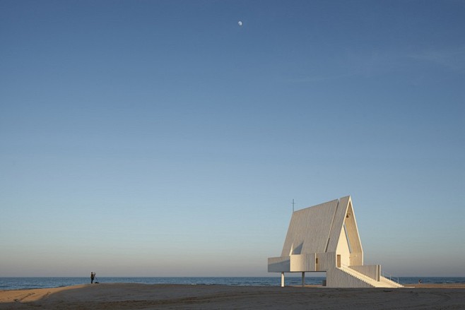 施峥直向建筑设计事务所海边教堂阿那亚礼堂摄影zensicikuku