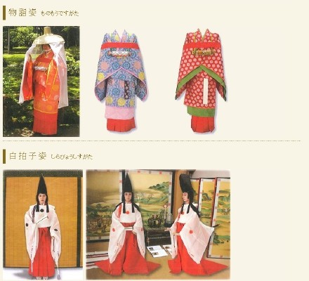 绘画参考 很赞的和服参考 日本平安时代的贵族服饰 转需