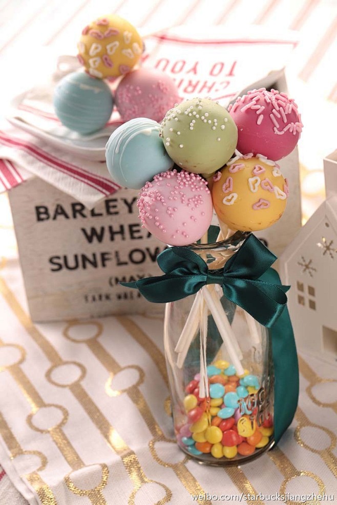 星巴克棒棒糖蛋糕
