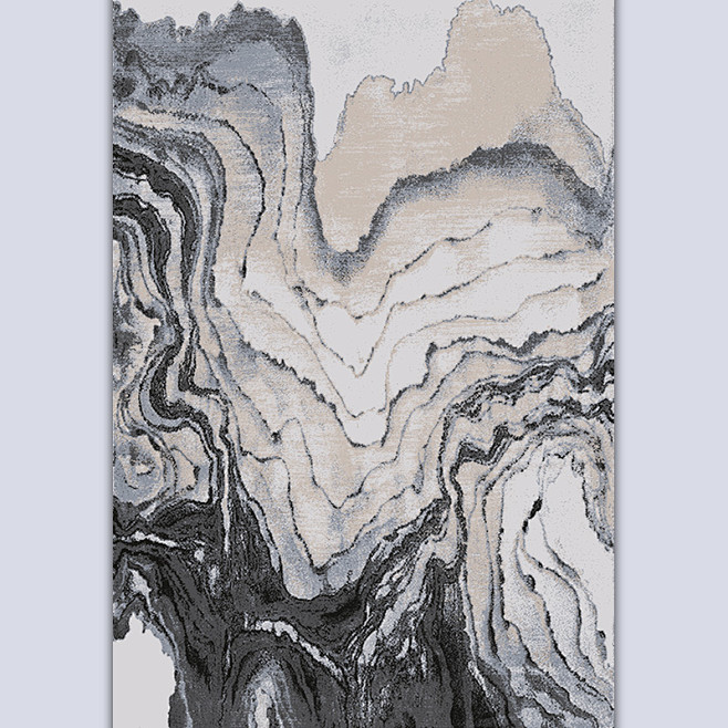 中式-水墨-地毯