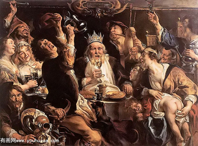 克娄巴特拉女王的饮宴图片