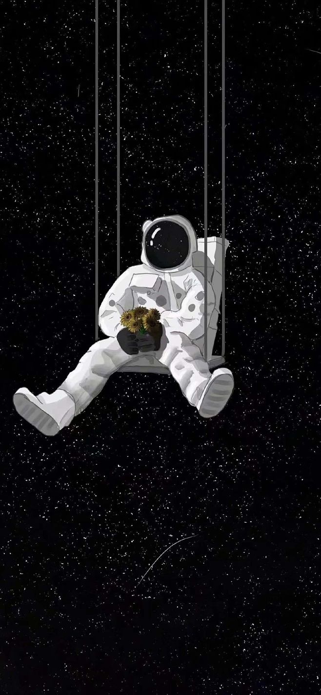 手机壁纸宇航员