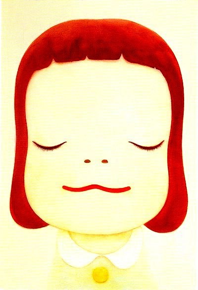大头娃娃 Nara Yoshitomo Nara的大头娃娃 奈良美智 小清新