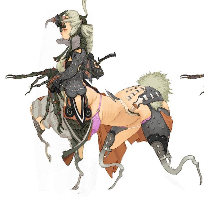 manshile4足半人马少女豆三先のイラストpixiv