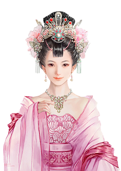 立绘-花瓣网|陪你做生活的设计师 | 《京门风月》唯美古风人物高清