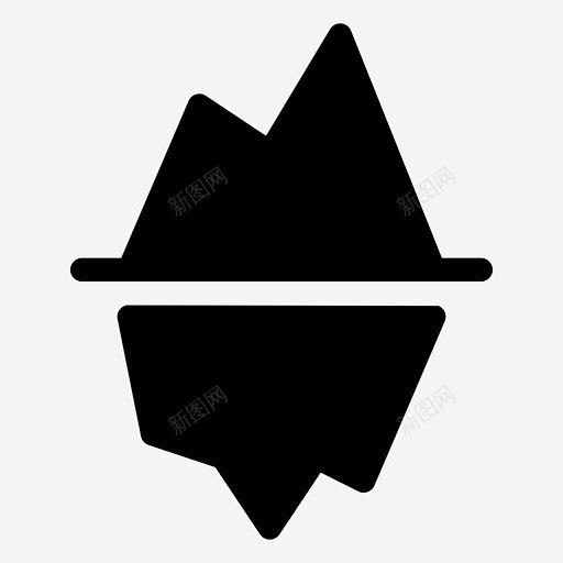 冰山北极冰冻高清素材标志设计图片页面网页平面电商创意素材png素材