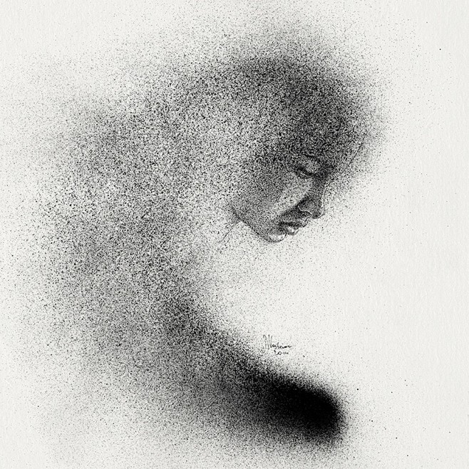 聚点抽象-花瓣网|陪你做生活的设计师 | 维也纳