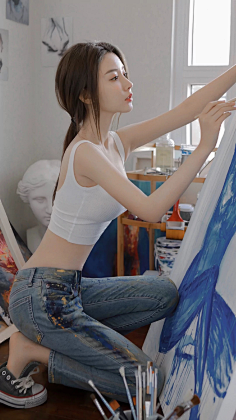 雨阳叔叔采集到M 美女