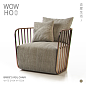 [WOWHOO]BRIDE'S VEIL CHAIR不锈钢休闲椅 单人椅设计师沙发椅-淘宝网