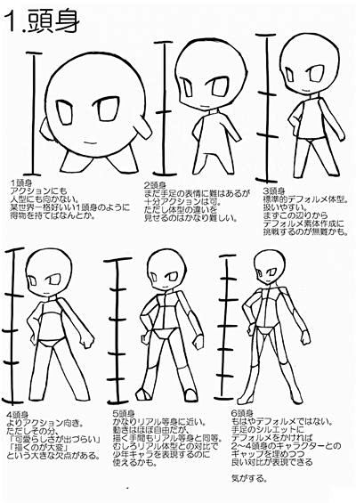 日式q版漫畫人體姿勢pose集人物動作造型合集素材淘寶網