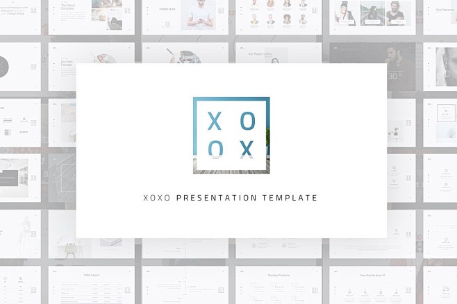 简洁大气的商业 PPT 模板下载 : 100 多种独特