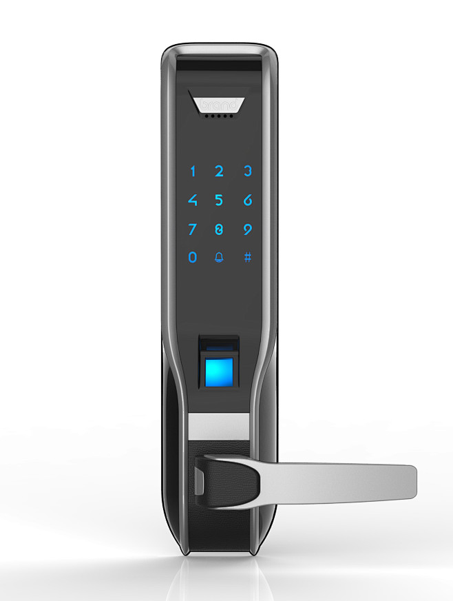 智能锁指纹锁电子锁设计(中山市尚物工业产品设计)