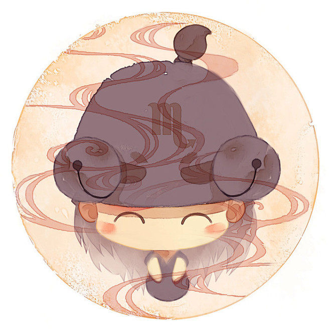 十二星座天蝎座动漫头像