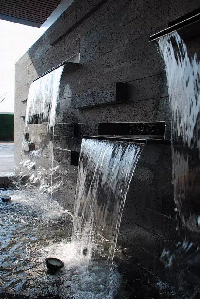 80例景观跌水一网打尽各种跌水形式附高清图下载网址