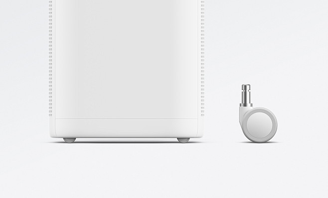 空气净化器白色简约工业设计产品设计普象网