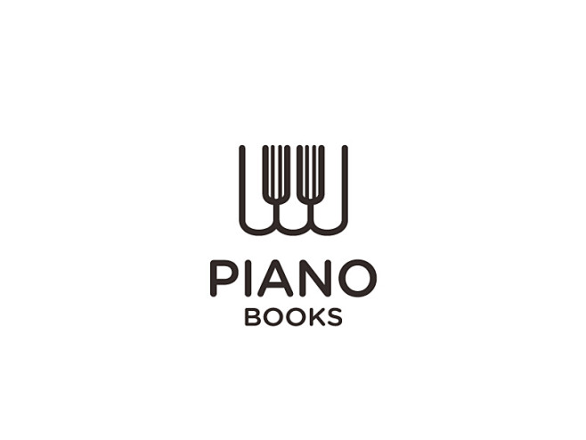 黑白琴键26款钢琴元素logo设计优优教程网uiiiuiiicom钢琴用有限的