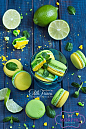 Mojito Macarons | Desserts & Sweets (Gluten-Free Recipes) | Pinterest