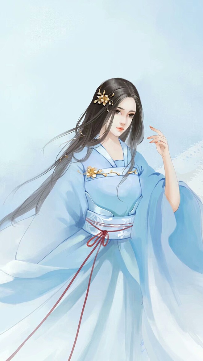 画师猫仙人古风立绘言情插画古风插画橙光立绘橙光古风立绘