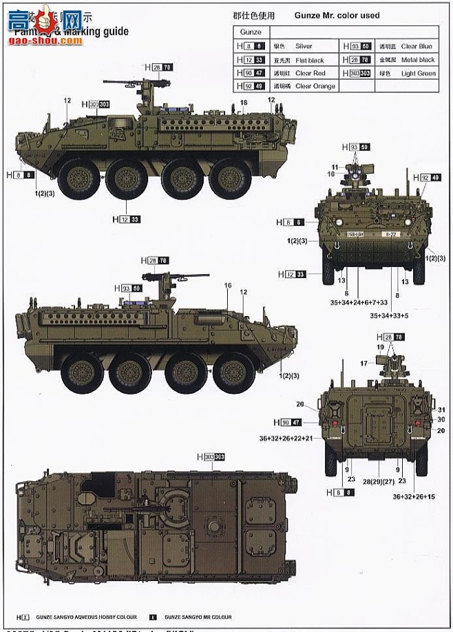 m1126装甲车详细参数图片