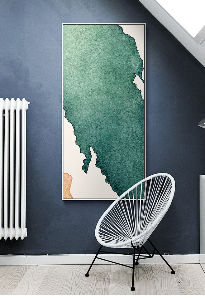 仟象映画竖版玄关装饰画走廊抽象画壁画现代简约客厅挂画墙画tmallcom