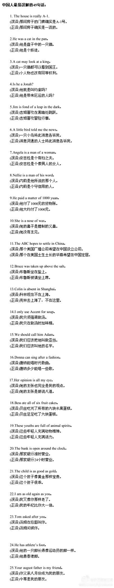 微英语采集到实用英语