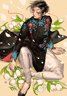 黄花柳叶菜采集到插画