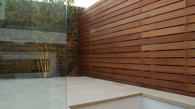 木格栅围墙