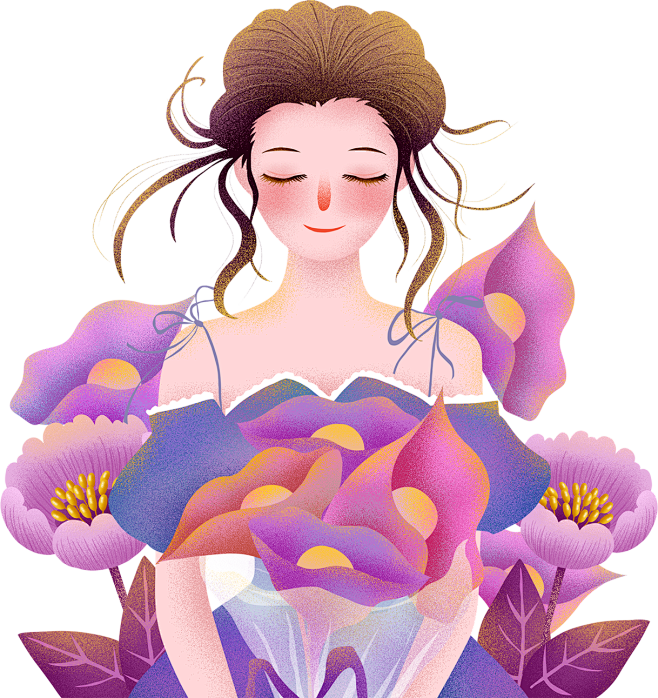 38手绘女神女王妇女节1218x1292