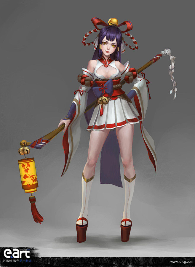 啊沙新月采集到人物动作 游戏角色 角色原画 艺数绘学生作品 角色设计