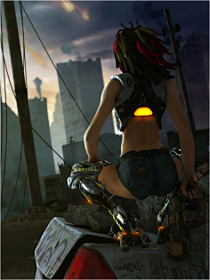 CHECK·K采集到CG woman